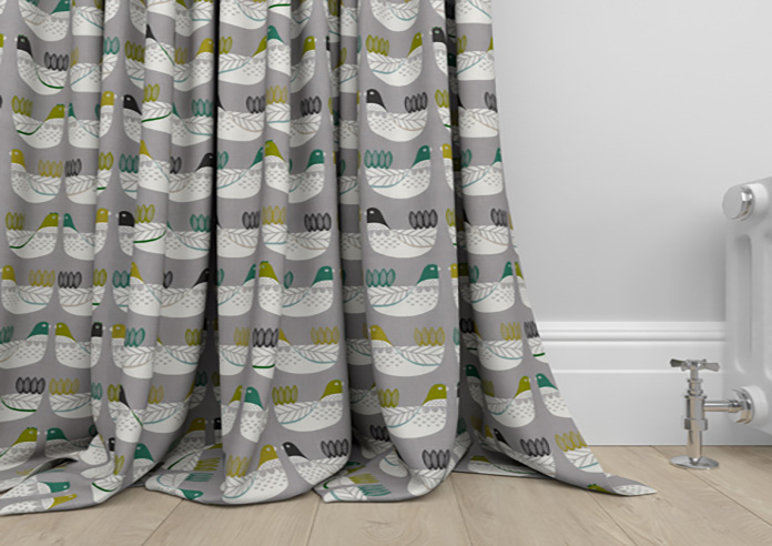 Cluck Cluck, Kiwi - Made to Measure Curtains - Image 6